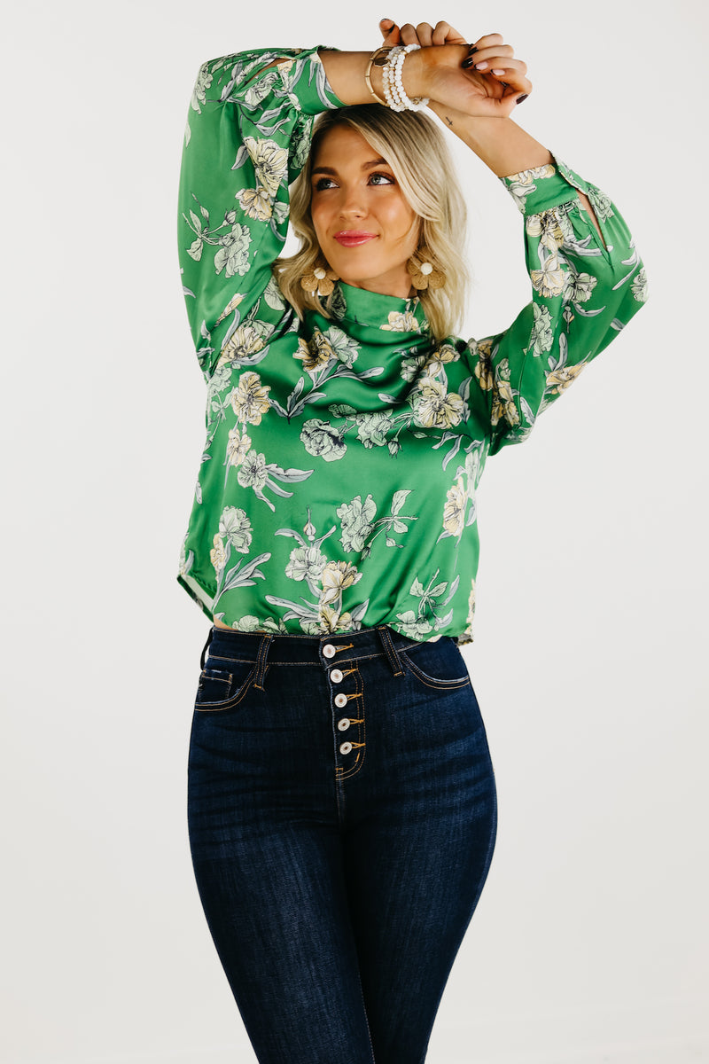 The Kimora Floral Blouse - FINAL SALE