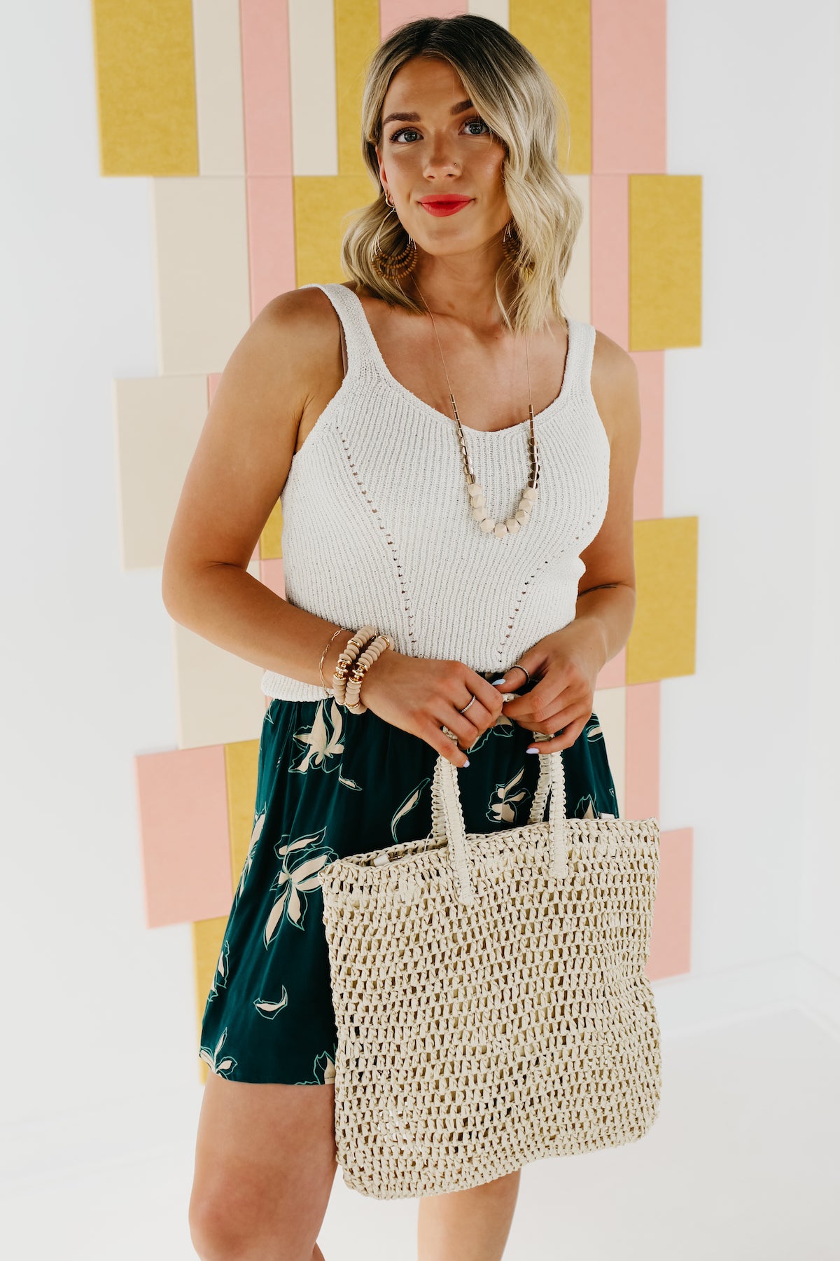 The Wishlist Kiara Floral Mini Skirt - FINAL SALE