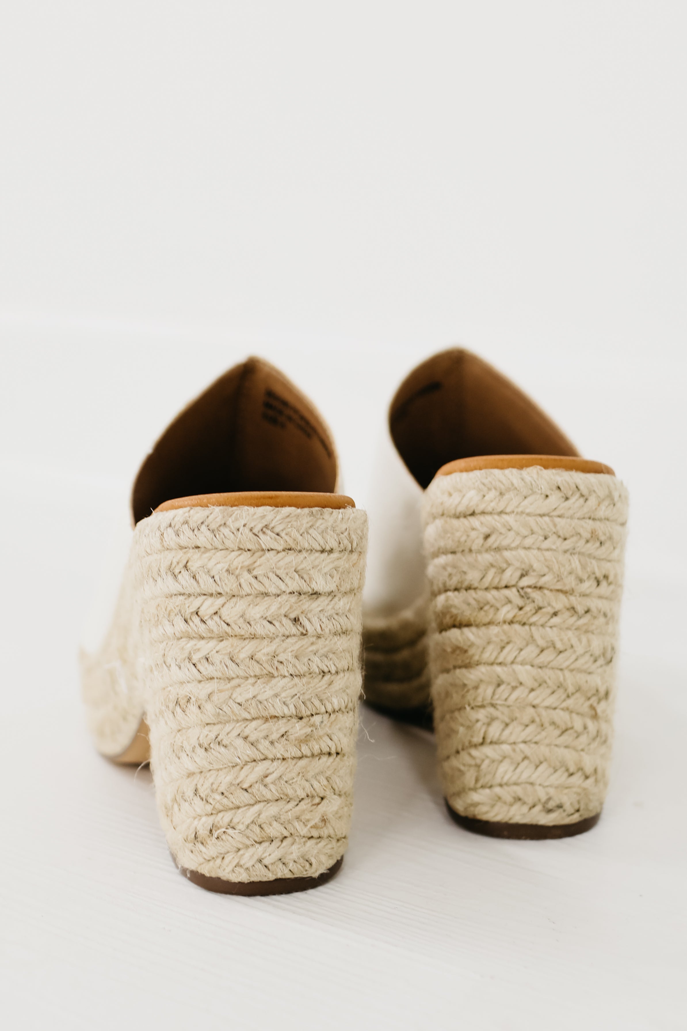 The Jensen Wedge Sandal | White - FINAL SALE