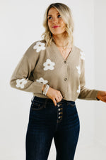 The Halle Floral Cropped Cardigan - FINAL SALE