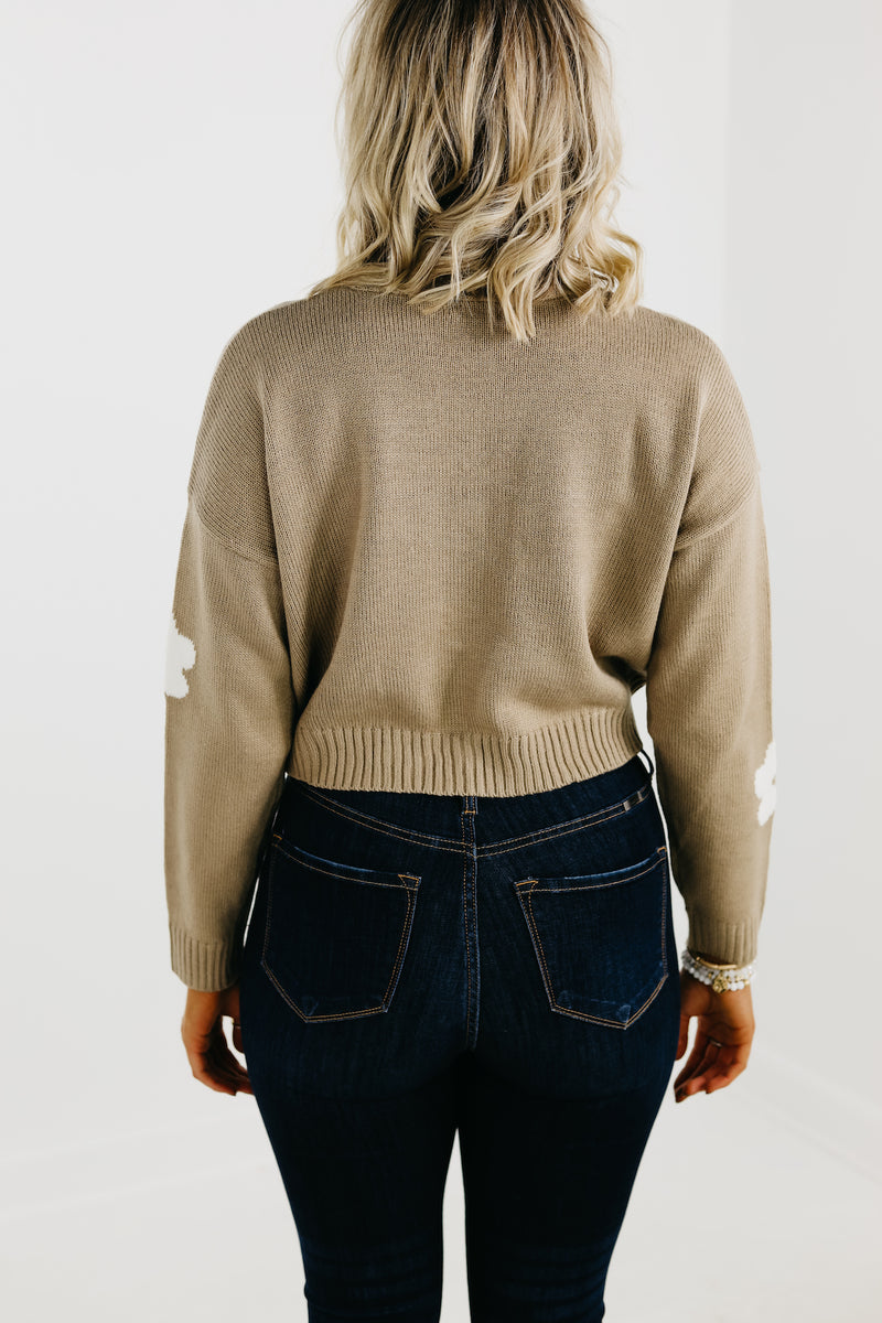 The Halle Floral Cropped Cardigan - FINAL SALE