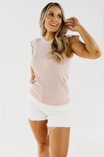 The Ingrid Flutter Sleeve Sweater Top - FINAL SALE