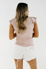 The Ingrid Flutter Sleeve Sweater Top - FINAL SALE