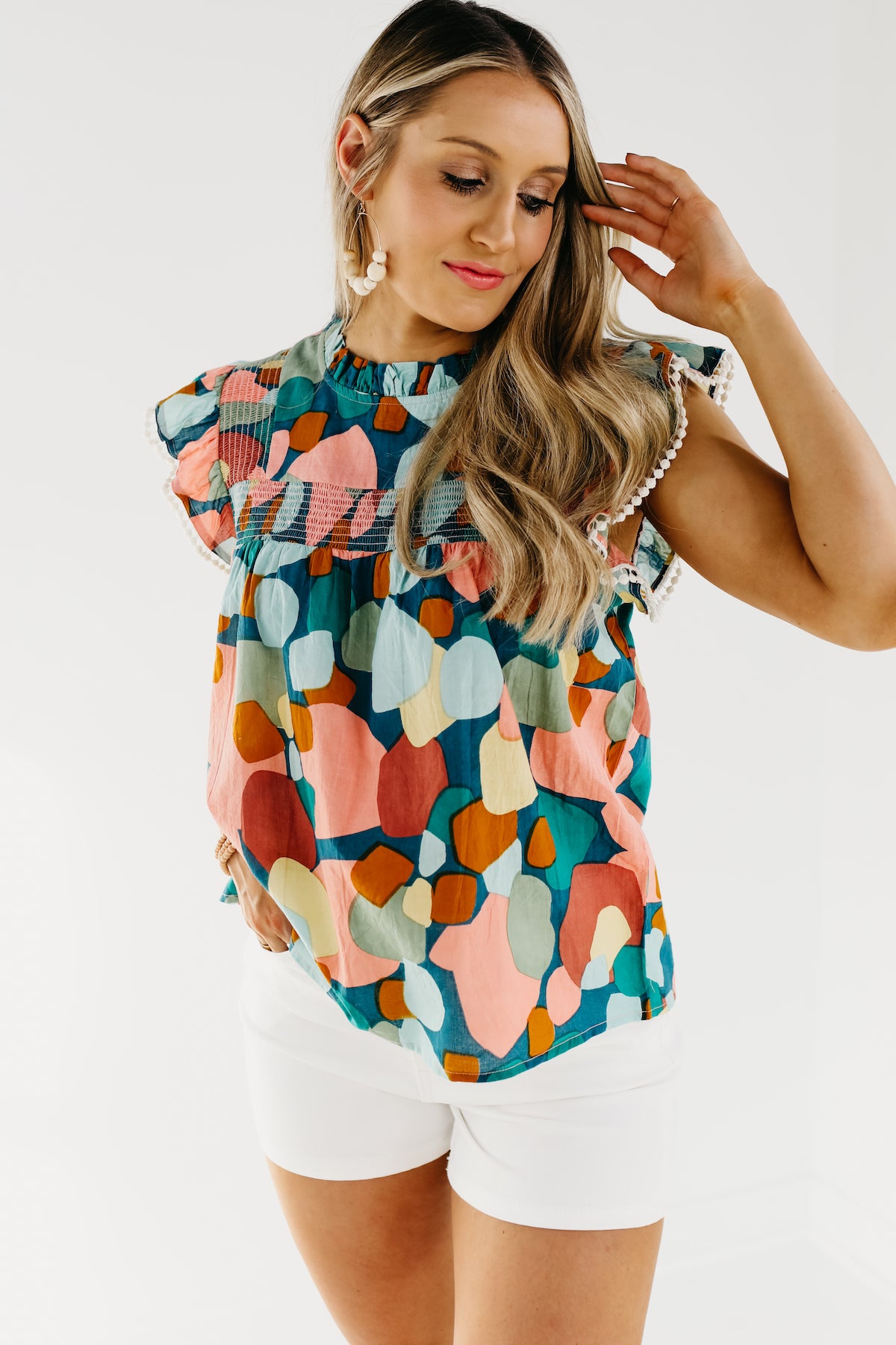 The Gianna Flutter Sleeve Top - FINAL SALE | MOD Boutique