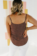 The Lorel Dot Print Camisole Tank Top - FINAL SALE