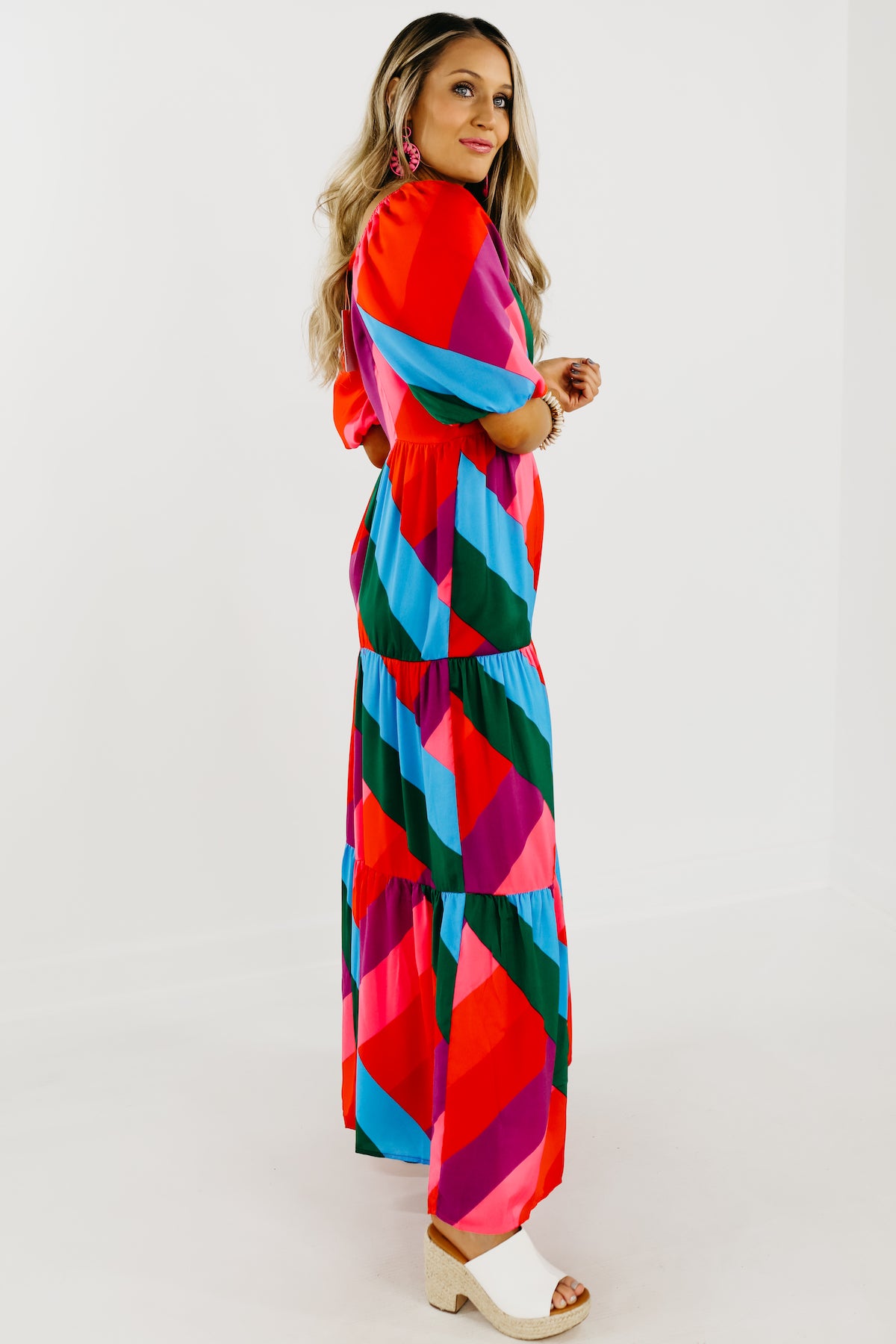 The Diana Tiered Ruffle Maxi Dress - FINAL SALE