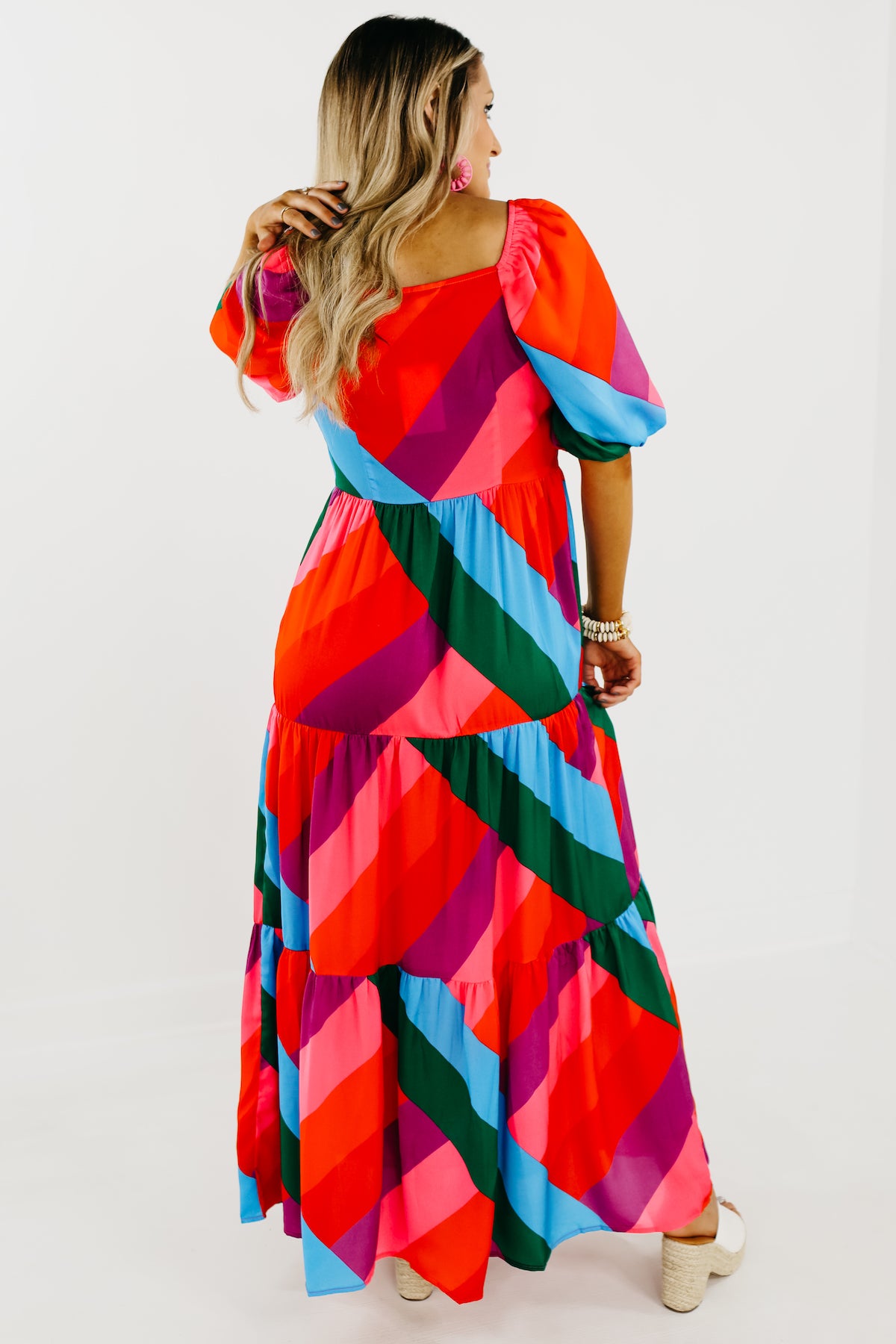 The Diana Tiered Ruffle Maxi Dress - FINAL SALE