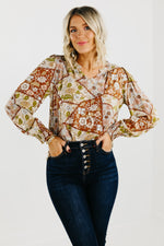 The Zion Balloon Sleeve Blouse