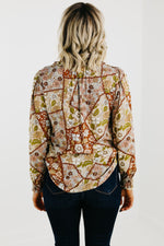 The Zion Balloon Sleeve Blouse