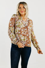 The Zion Balloon Sleeve Blouse
