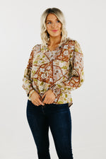 The Zion Balloon Sleeve Blouse