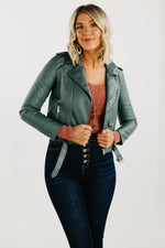 The Merit Faux Leather Jacket