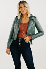 The Merit Faux Leather Jacket