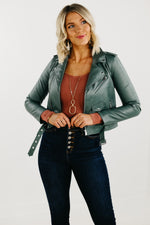 The Merit Faux Leather Jacket