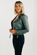 The Merit Faux Leather Jacket