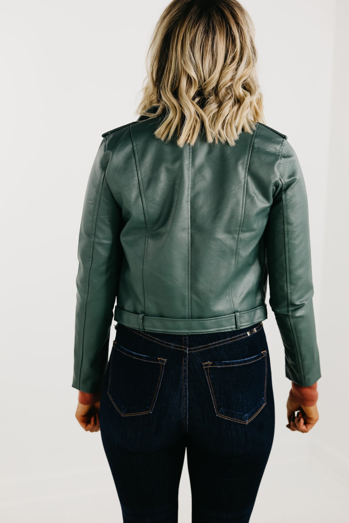 The Merit Faux Leather Jacket