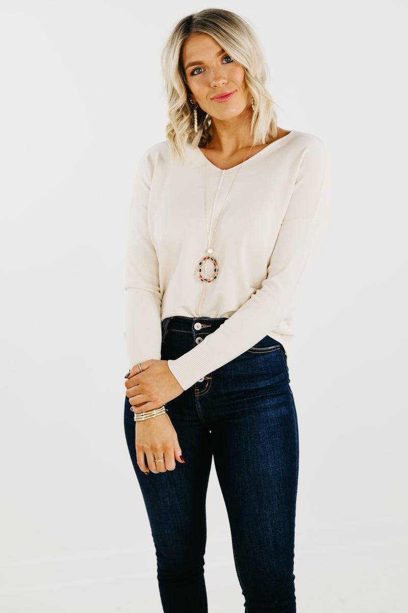 The Callaway Seam Sweater