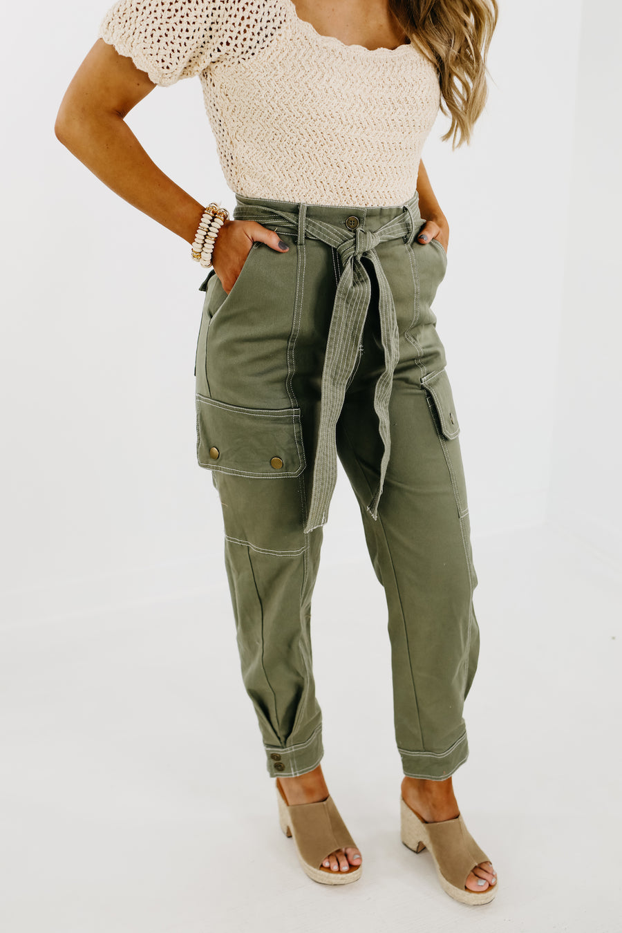 The Flint Belted Cargo Pants - FINAL SALE
