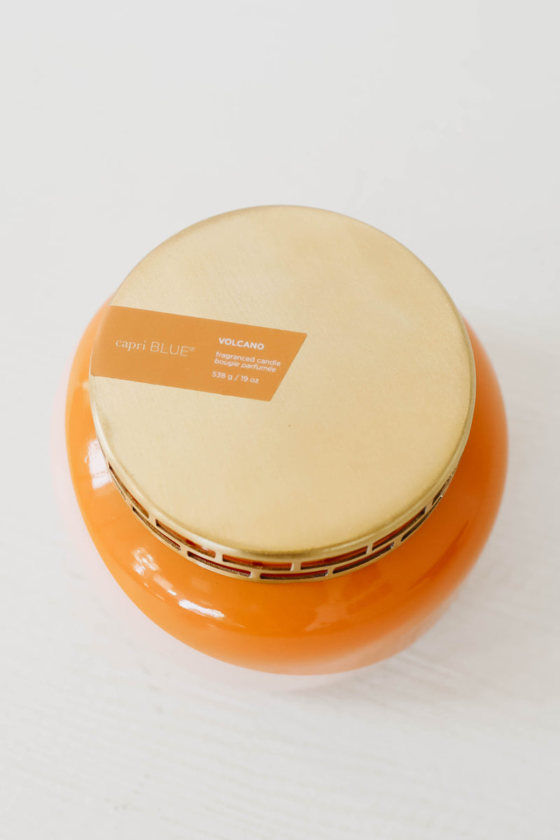 Capri Blue Signature Dual Tone Volcano Jar Candle