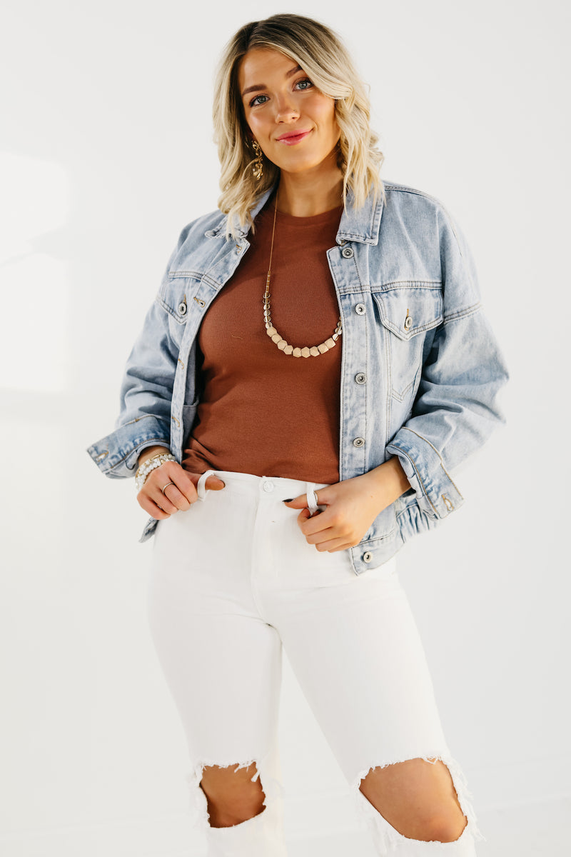 The Wishlist Kristina Denim Jacket - FINAL SALE