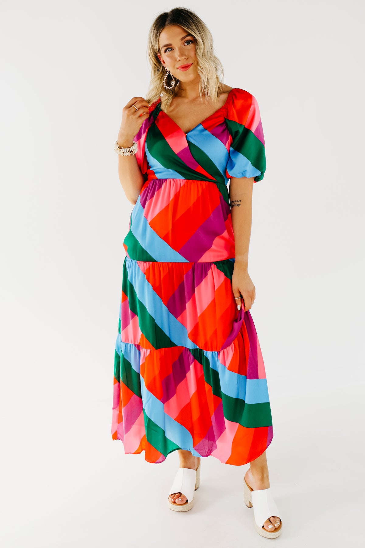 The Diana Tiered Ruffle Maxi Dress - FINAL SALE