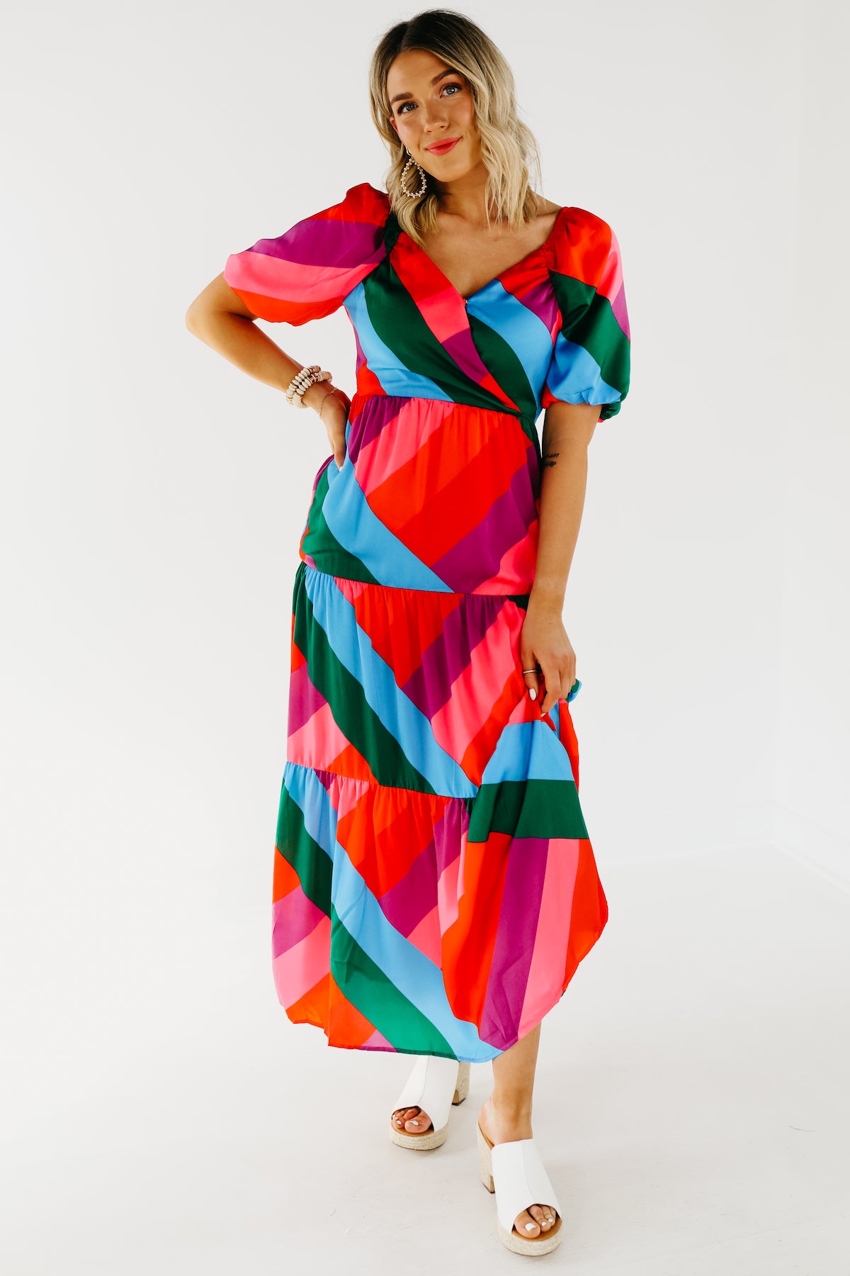 The Diana Tiered Ruffle Maxi Dress - FINAL SALE