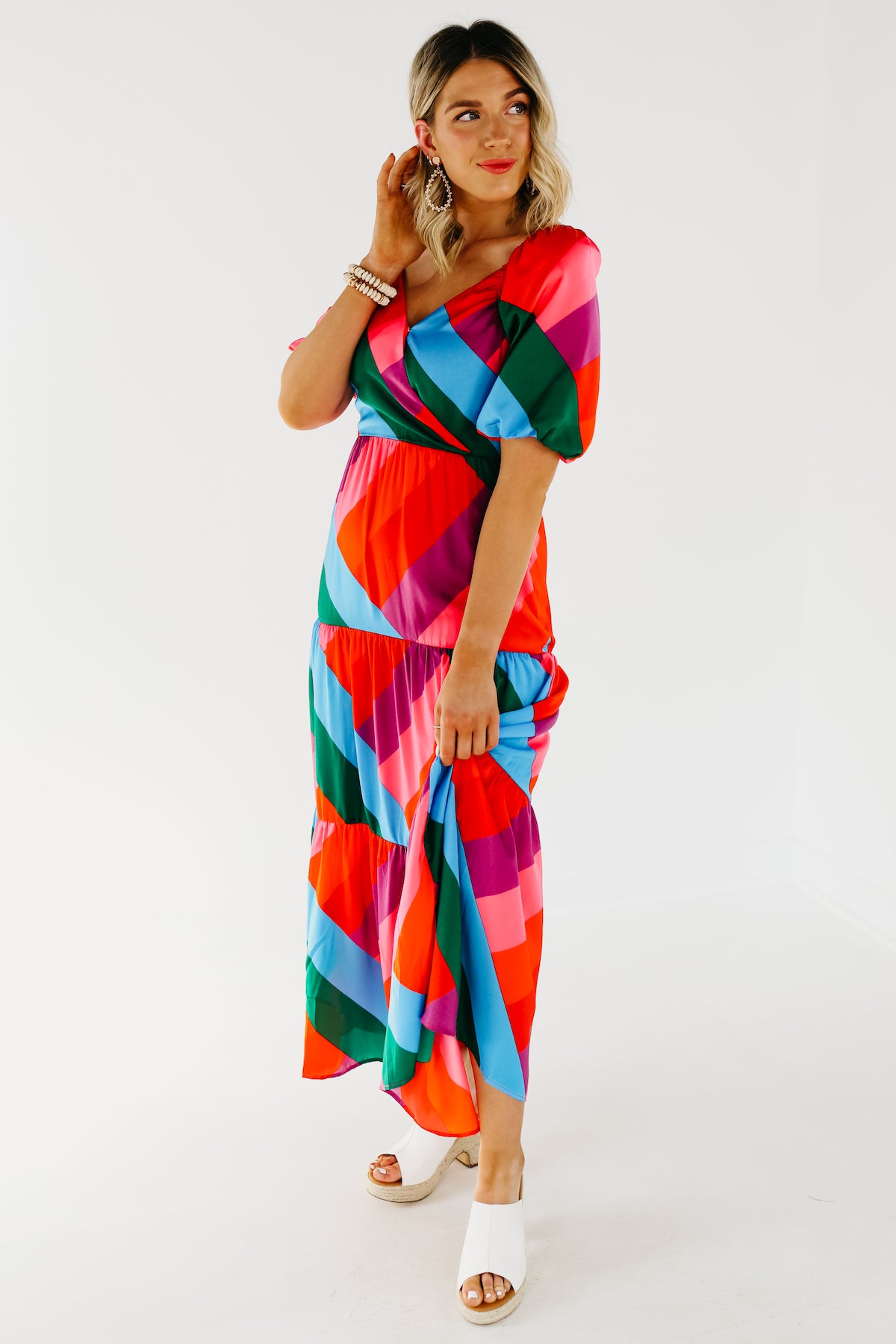 The Diana Tiered Ruffle Maxi Dress - FINAL SALE