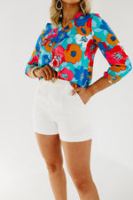 The Maya High Waist Dress Shorts - FINAL SALE
