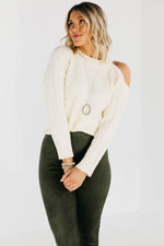 The Thorne Cold Shoulder Sweater - FINAL SALE
