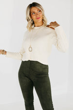The Thorne Cold Shoulder Sweater - FINAL SALE