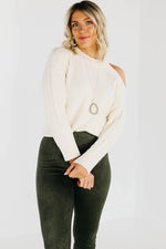 The Thorne Cold Shoulder Sweater - FINAL SALE