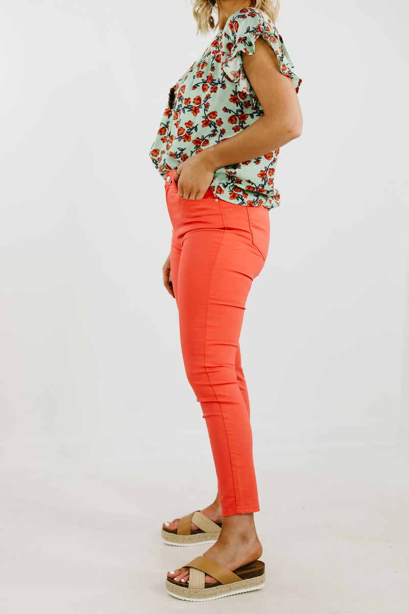 The India High Rise Skinny Jeans - FINAL SALE