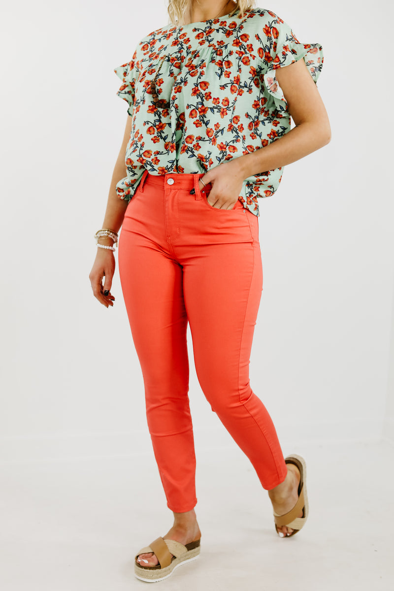 The India High Rise Skinny Jeans - FINAL SALE