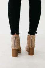 The Iris Bootie - Taupe - FINAL SALE