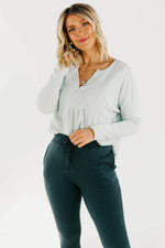 The Mercy Waffle Henley Shirt - FINAL SALE