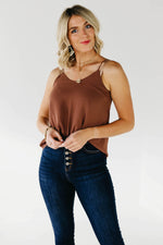 The Banks Cross Back Tank Camisole