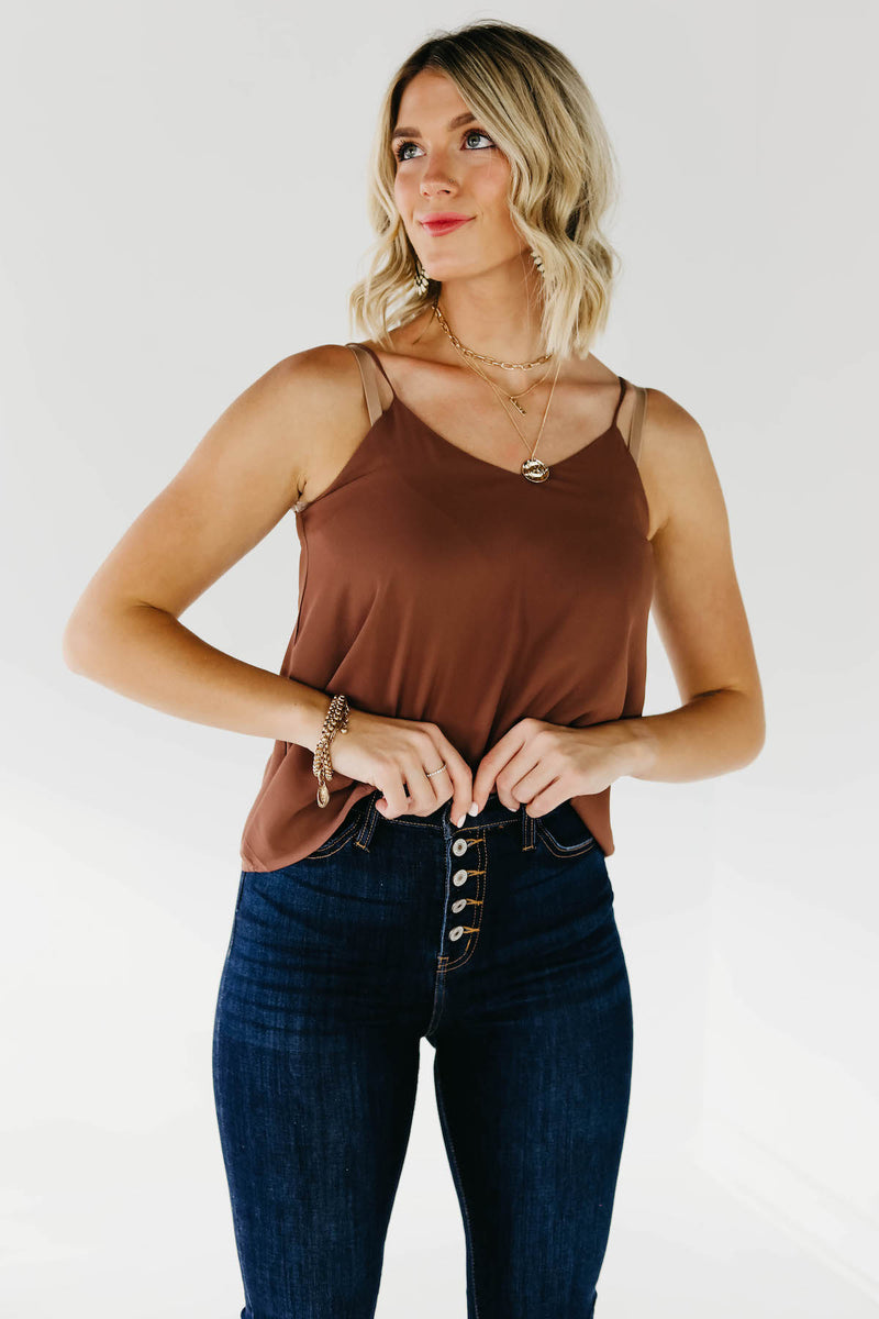 The Banks Cross Back Tank Camisole