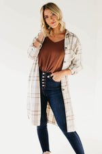 The Griffin Longline Plaid Shacket