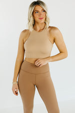 The Micah Ribbed Crop Tank Top - FINAL SALE