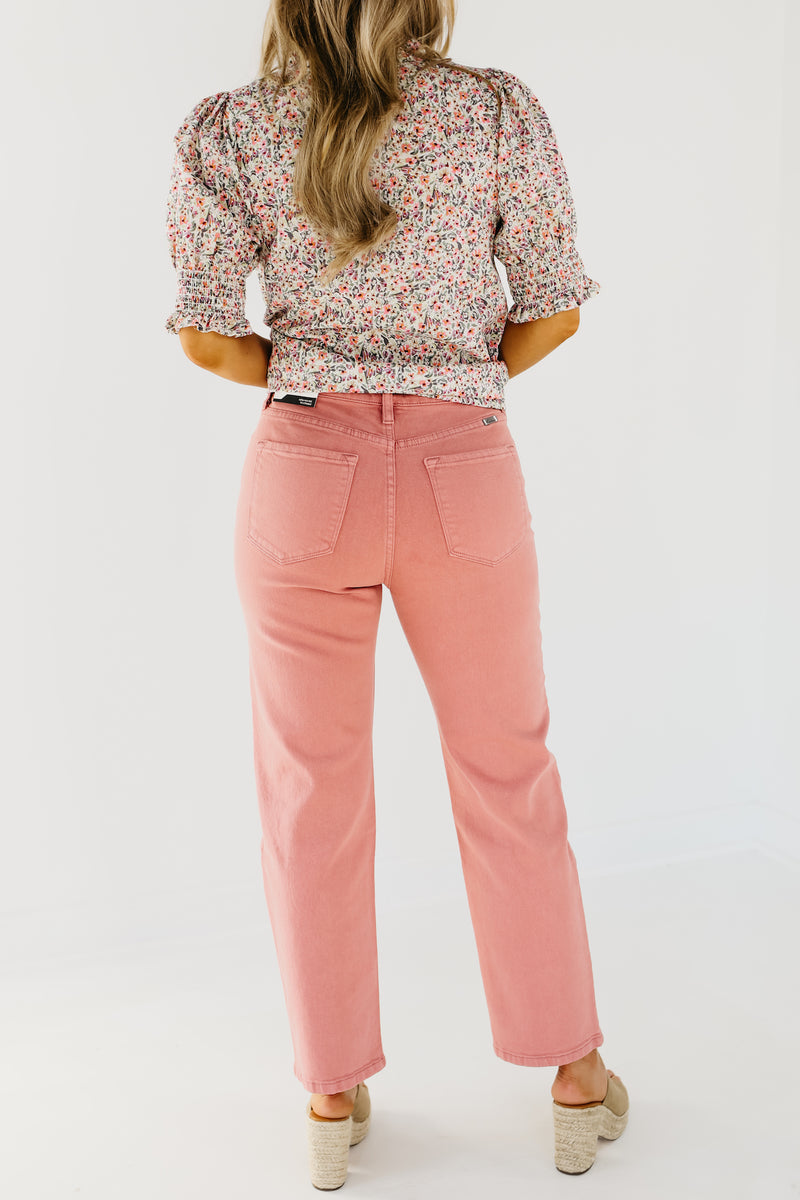 Kan Can Denim | 11" High Rise 90's Straight Jean - KC7446CR