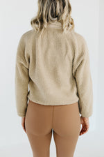 The Rikki High Neck Sherpa Jacket