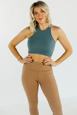 The Micah Ribbed Crop Tank Top - FINAL SALE