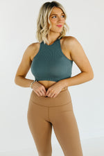 The Micah Ribbed Crop Tank Top - FINAL SALE