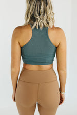 The Micah Ribbed Crop Tank Top - FINAL SALE