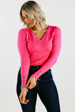 The Kathleen V Neck Sweater - FINAL SALE