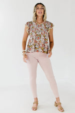 The Anniston Floral Smocked Top