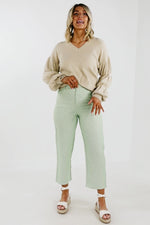 The Grayson Boucle Cropped Trousers - FINAL SALE