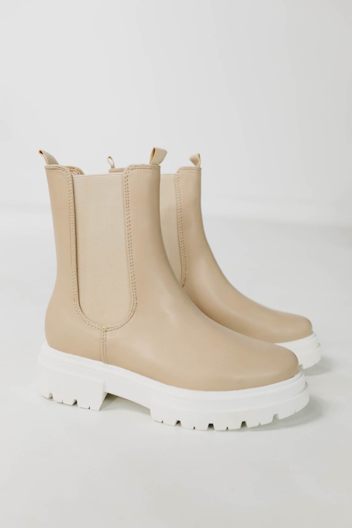 The Joanna Bootie - Beige