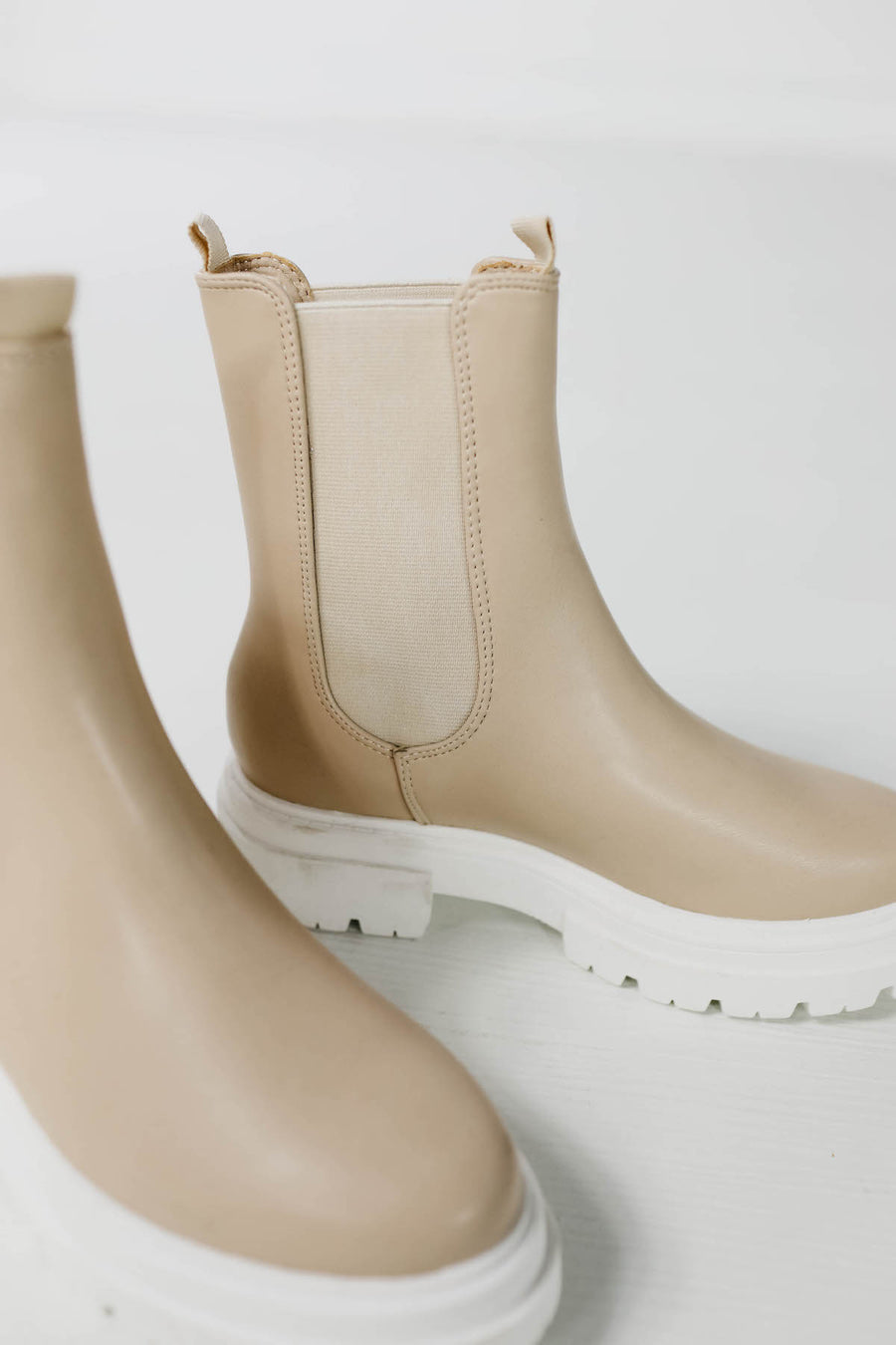 The Joanna Bootie - Beige