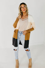 The Neapolitan Colorblock Cardigan - Multi
